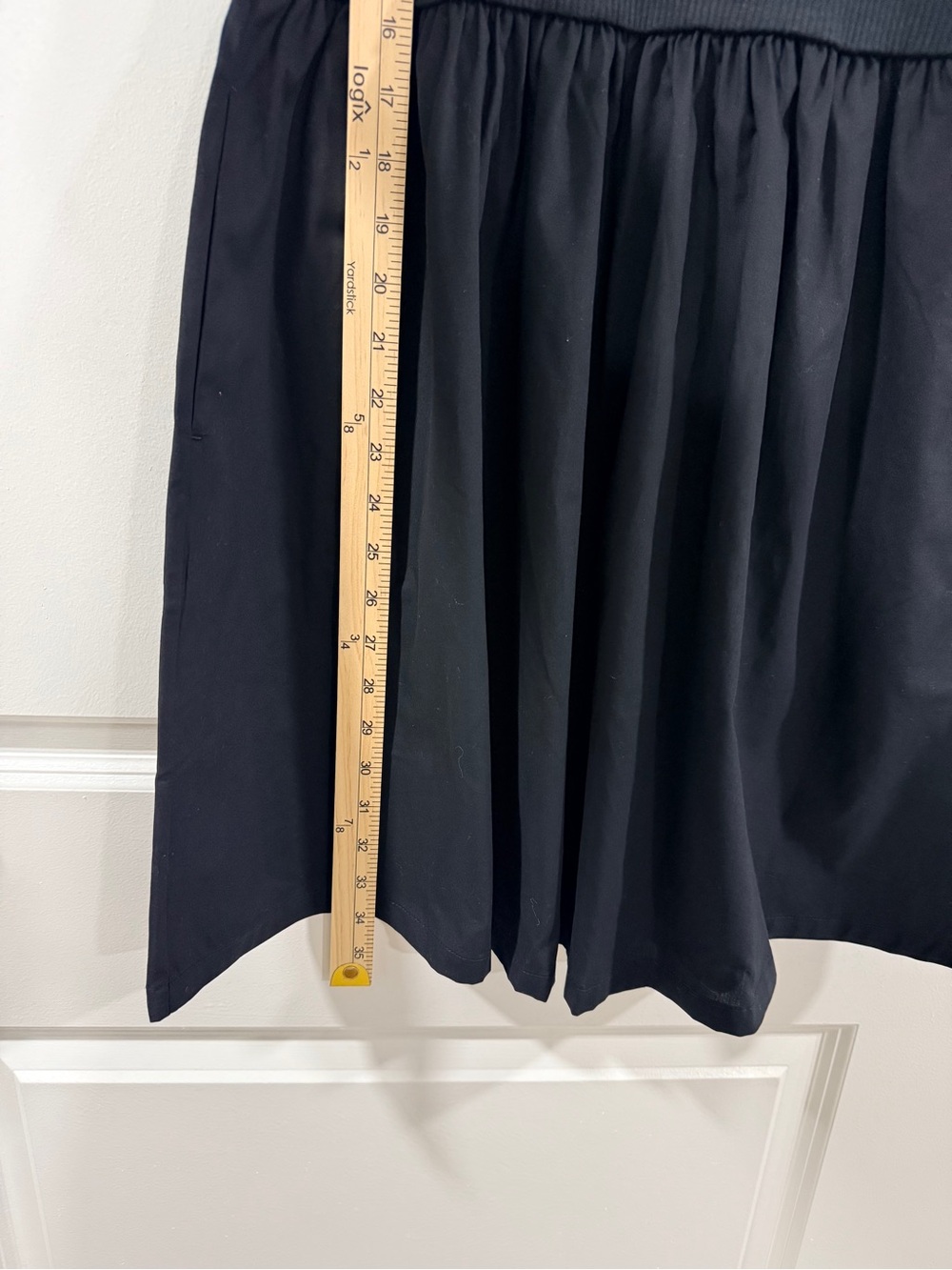 J.Crew Rib Knit Sleeveless Mini Dress Black XS NWT - Picture 7 of 10